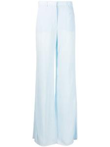 Sportmax прямые брюки, синий