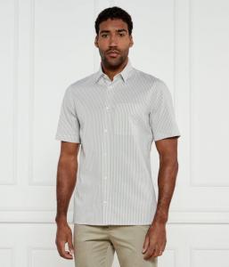 Рубашка Calvin Klein в полоску белый / зеленый