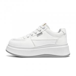 Скользоустойчивые низкие скейтерские туфли на платформе для женщин YANGQIYINGTAO, белый