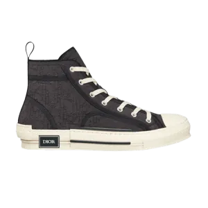 Кроссовки Dior B23 High 'Dior Oblique Kumo - Black', черный