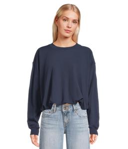 Толстовка Michael Stars Mariah Bubble Sweatshirt, Nocturnal