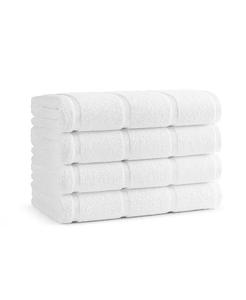 Пляжные полотенца Arkwright Home Las Rayas хлопковые, 4 шт, белый