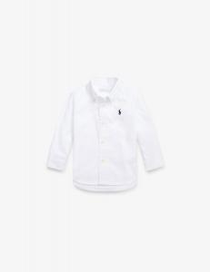 Футболка узкого кроя Ralph Lauren, белый