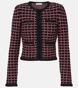 Кардиган в клетку Self-Portrait, Black