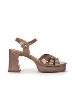 Женские босоножки на платформе Pedro Miralles, серый