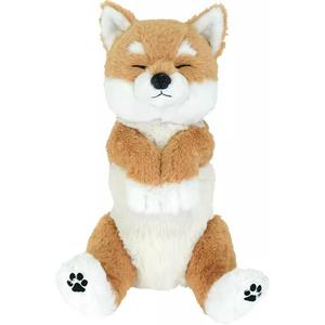 Милый плюшевый щенок сиба-ину, высота около 37 см SUNLEMONORIGINAL, sleepy dog, shiba inu (бежевый) p-8362