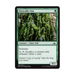 CCG Порткулисовая лоза (C) (Фольга), MTG - Guilds of Ravnica