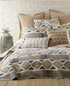 Одеяло «Санта-Фе», размер Full/Queen Levtex, серый