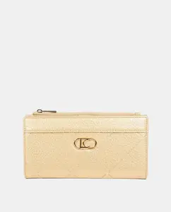 Женский кошелек с несколькими отделениями на молнии Lola Casademunt, золотой