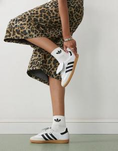 Кроссовки Samba LT белого цвета adidas Originals