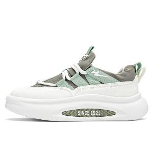 Низкие кроссовки для бега для мужчин Binary, White Green