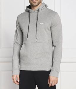 Толстовка мужская Boss Green однотонная, серый