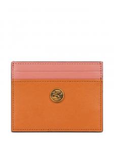 Двухцветный держатель карт ETRO, оранжевый