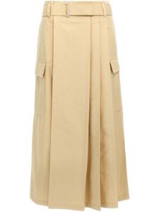 Юбка-карго из хлопка Kenzo, нейтральный