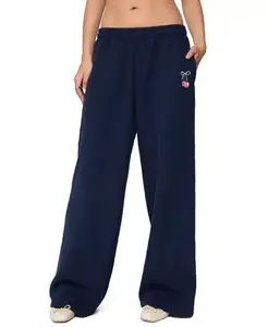 Я не гонюсь, я притягиваю спортивные штаны Edikted, синий