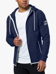 Чилл худи с молнией Gym+Coffee, Twilight Navy