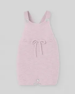 Вязаные детские пинетки, коллекция Erizos Paz Rodríguez, светло-розовый