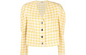 Куртка женская желтая Miu Miu