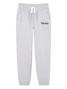 Спортивные брюки с логотипом Timberland Kids, серый