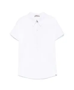 Хлопковая рубашка поло Herno, белый