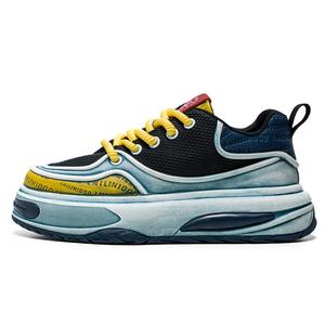 Низкие мужские кроссовки Wooden Rabbit, Black Blue