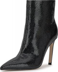 Женские ботильоны Jessica Simpson Wilonix, Black Glazed Snake Print