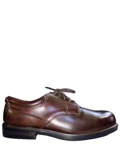 Мужские коричневые гладкие туфли Campbell на шнуровке Nunn Bush