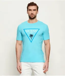 Футболка slim fit Guess Underwear, синий