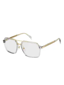 Очки в квадратной оправе Eyewear By David Beckham, серый