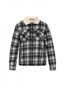 Мужская куртка черно-белого цвета DreiMaster Vintage