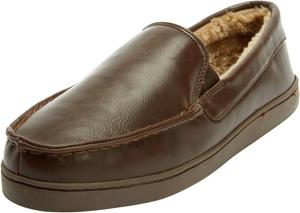 Мужские тапочки KingSize Romeo с широкой посадкой, Brown (0009)