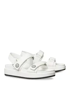 Женские сандалии Kira с декоративной отделкой Tory Burch, белый