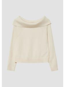 Вязаный свитер в цвете 0406_светло-бежевый s.Oliver