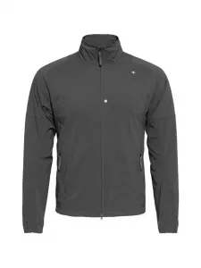 Застегивающаяся на молнию вышитая куртка Stone Island, серый