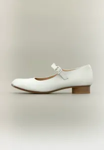 Балетки с ремешком на щиколотке Mm6 Maison Margiela, White