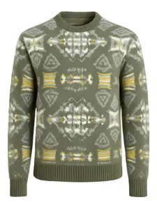 Джемпер с узором Altea, зеленый