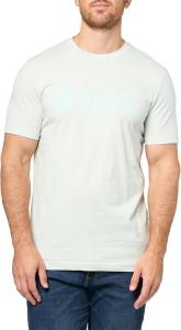 BOSS Мужская современная футболка с логотипом Stretch Jersey, Open Air Blue