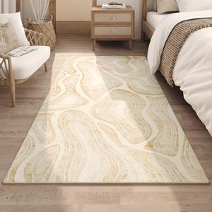 AOVOC Ковер 240х400 см из ПВХ в стиле ваби-саби для спальни/гостиной, MULANGXING - Bedside Rug - 07