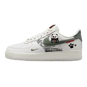 Nike Кроссовки Air Force 1 с низким верхом, противоскользящие и износостойкие, унисекс, белые