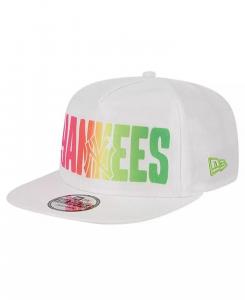 Мужская белая бейсболка-кепка New York Yankees Spring Spectrum Golfer Snapback New Era