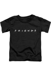 Футболка с коротким рукавом Friends для малышей Gildan, черный