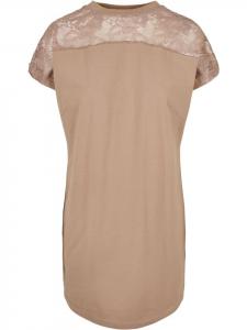 Короткое платье Urban Classics Kleider, цвет softtaupe