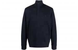 Высокий воротник Шерстяной джемпер Polo Ralph Lauren, Синий