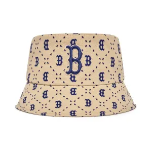 Хлопковая панама HTM02 Unisex MLB, хаки