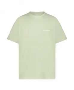 Хлопковая футболка с логотипом, выполненным из смолы. FlãNeur, зеленый