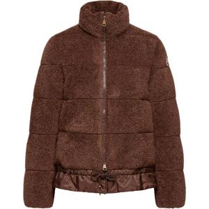 Куртка Cedre Teddy Short Down Jacket Moncler, коричневый
