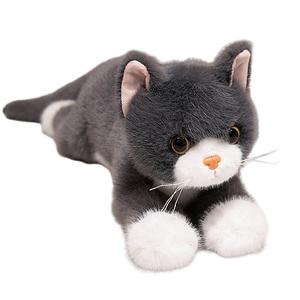 Милые реалистичные плюшевые котята плюшевая кукла высота 45см/55см Tak Bebe