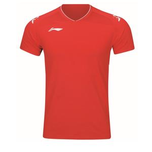 Футболка для бадминтона Li-Ning Badminton Competition Collection Unisex Vermilion