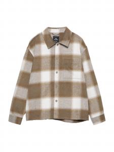 Pull&Bear Куртка для межсезонья в цвете песок, крапчатый бежевый