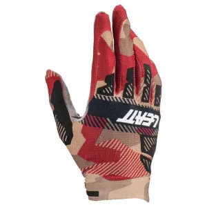 Защитные перчатки Leatt Moto 2.5 X-Flow off-road, красный